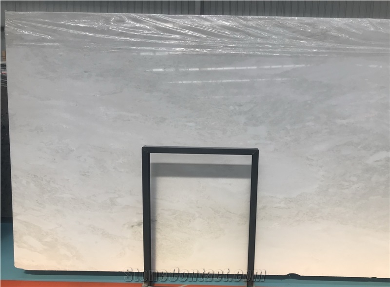 Rhino White Marble Backlit Wall Backsplash Tile