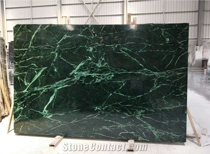 Verde Guatemala Marble Dark Green for Countertops