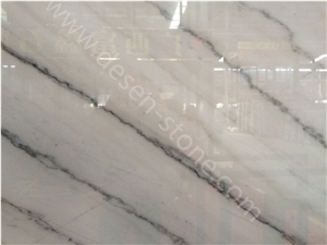 Guangxi White China White Marble Stone Slabs&Tiles