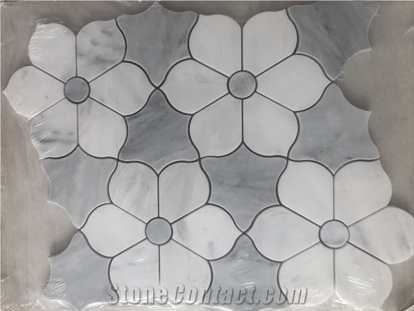 Colorful Design Patterns Foor Tiles Marble Mosaic