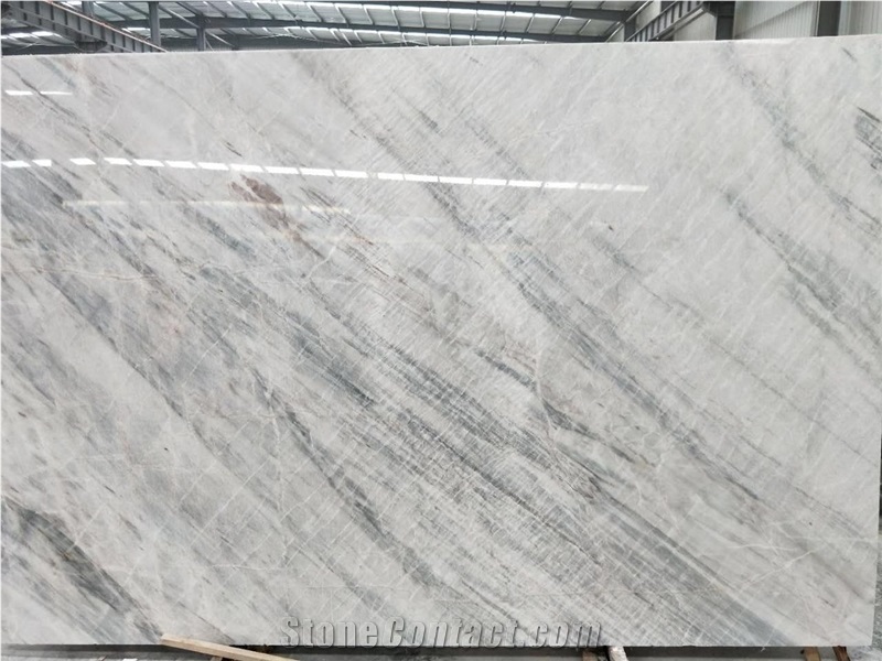 King/Well White Marble Slab&Tile for Wall Cladding