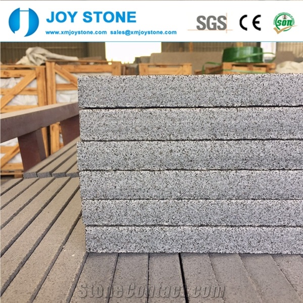 Chinese Dark Grey Granite G654 Flamed Stone 30x30