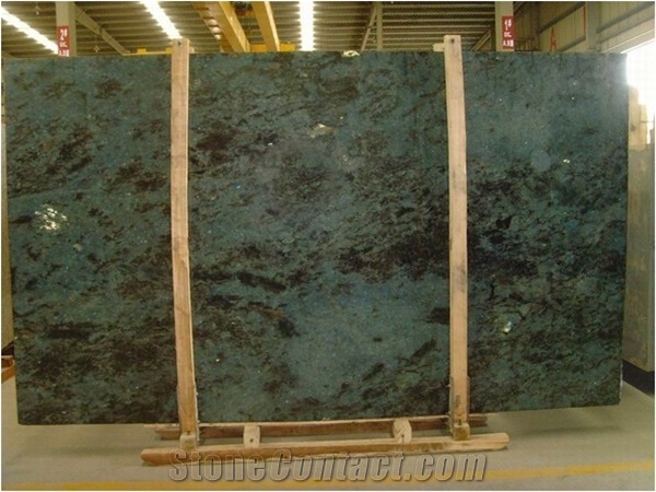 Labradorite River Blue Granite Polished Big Slabs