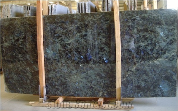 Whole Sale Lemurian Blue Granite Gangsaw Slab Tile
