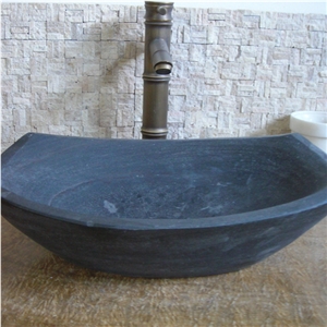 Wholesale Black Marble Vessel Basin