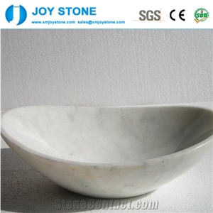 Wholesale White Marble Pedestal Stone Wash Basin