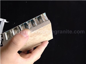 Beige Limestome Composite Aluminum Honeycomb Panel