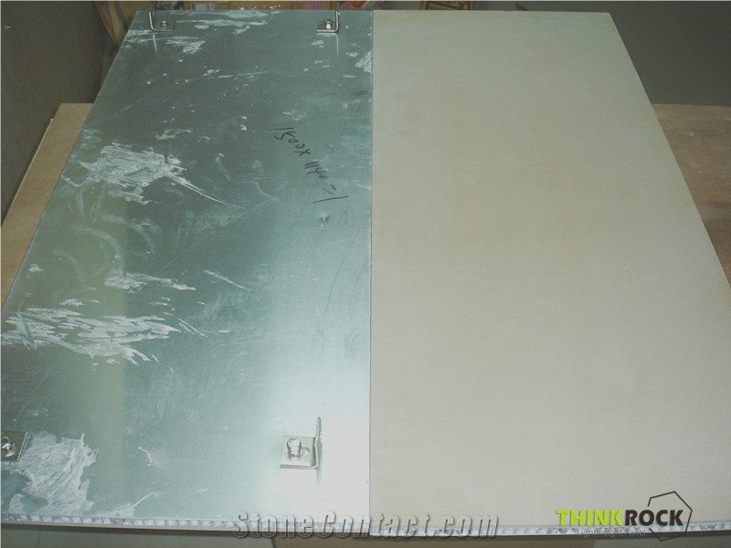 Beige Sandstone + Al. Honeycomb Composite Panels