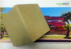 Beige Sandstone +Honeycomb Composite L-Shape Panel
