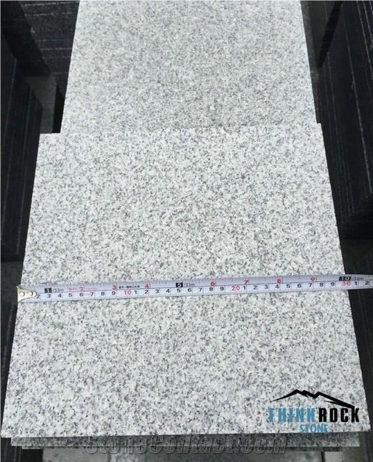 China Hubei G603 Bianco Crystal Granite Wall Tiles