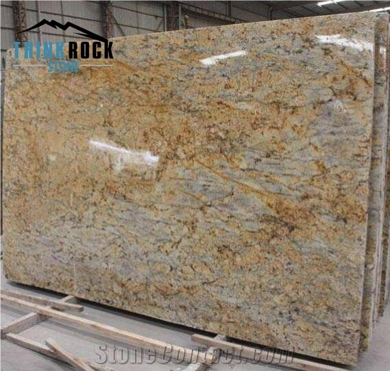 China Mangolian Golden Diamond Granite Slabs Tiles