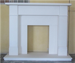 Fireplace Moca Cream White Fireplace Carving