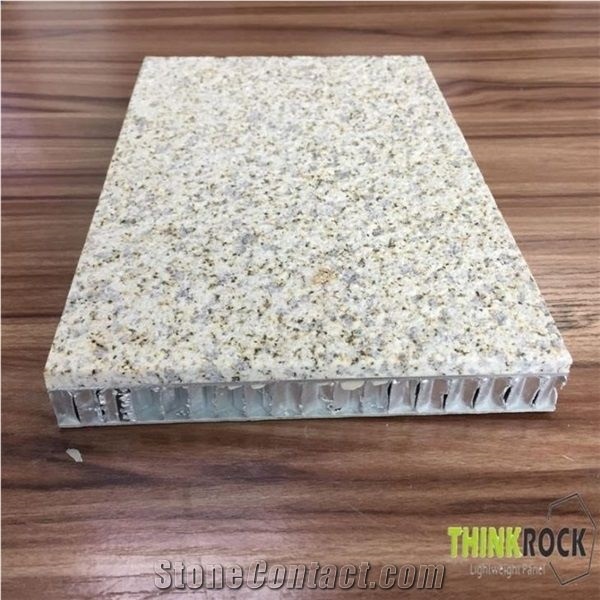 G682 Granite + Aluminated Honeycomb Composite Panels