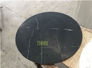 Marble + Aluminum Honeycomb Round Cafe Tabletops
