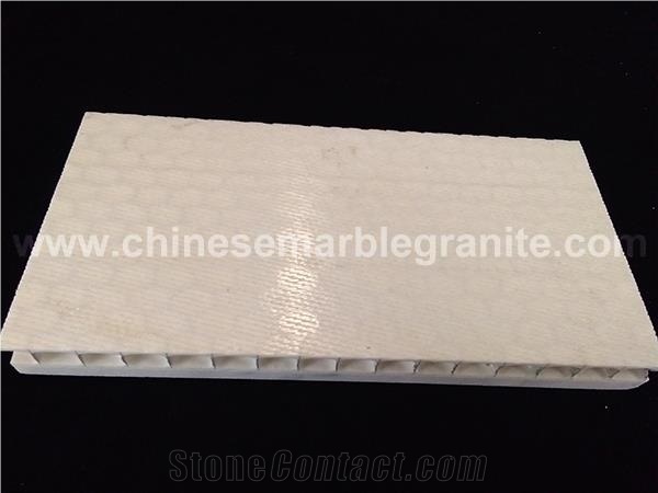 Oriental White Marble + Honeycomb Composite Panels