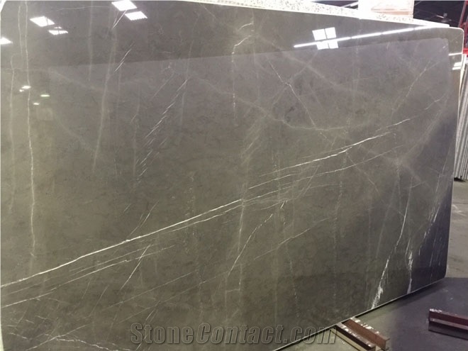 Pietra Gray Marble Cut-To-Size Wall/Floor Tiles