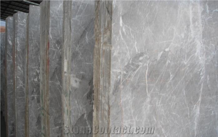Pizza Grey Marble Cut-To-Size Tiles & Big Slabs