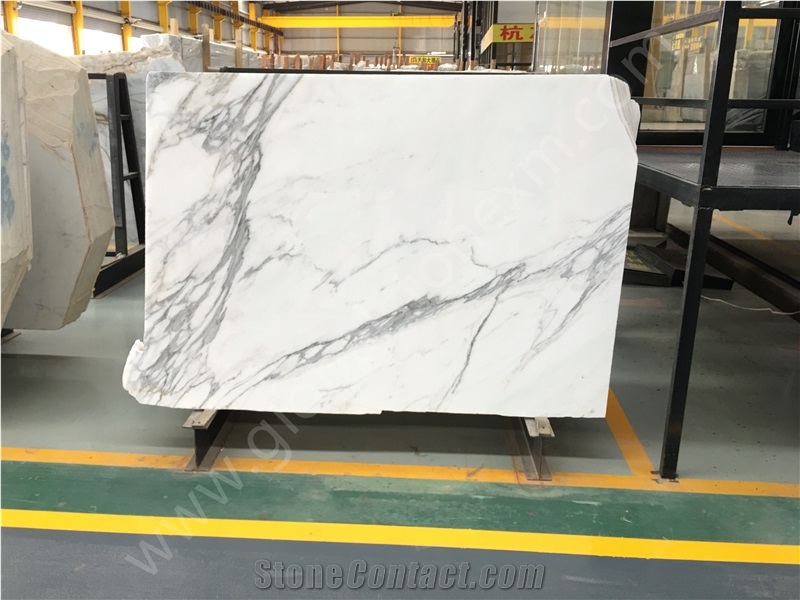 Calacatta Carrara White,Marble Slab Interior Decor