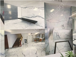 Calacatta White Marble,Custom Wall/Floor Panels