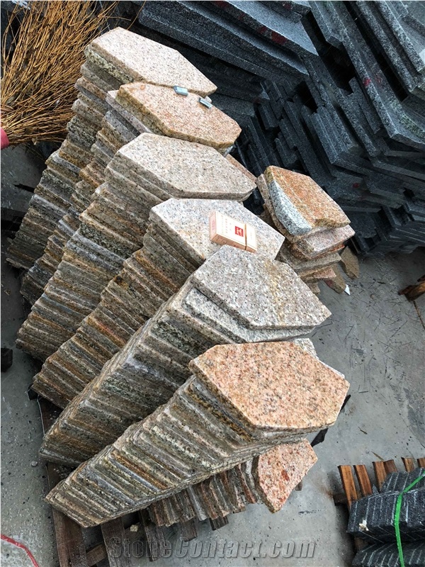 China Granite Road Paving Stone for Courtyard/Park