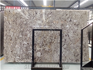 Chinese Bianco Antico Granite Slab for Countertops