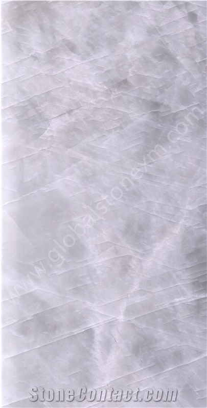 Contemporary Moon White Onyx Slabs Tiles
