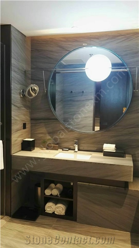 Gem Grey Quartzite Bathroom Vanity Top