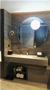 Gem Grey Quartzite Bathroom Vanity Top