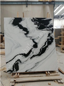 Hot Selling Panda Marble Slabs Tiles for Covering