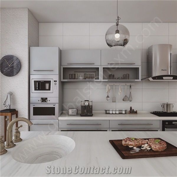 Light grey countertops