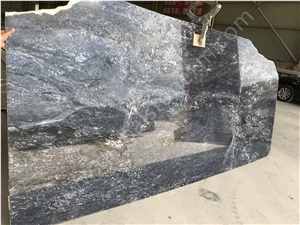 Luxurious Alpine Blue Granite Slabs for Reception