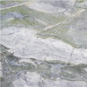 Magic Seaweed Green Marble Slabs,China Blue Green Marble Cut to Size