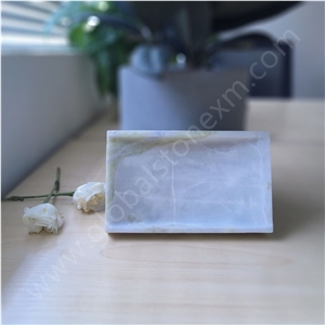 Magic Seaweed Marble Soap Dishes for Bathing