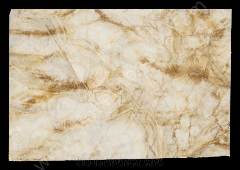 New Amber Onyx Translucent Exotic Slab Tile