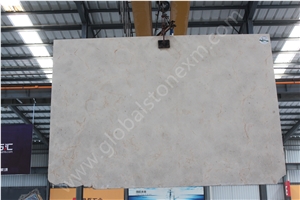 Pakistan Tippy Beige/Cream Limestone Slabs Tiles