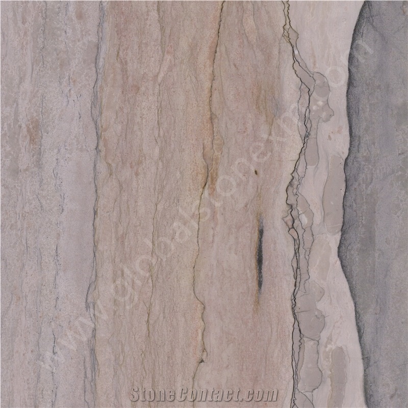 Pamir Cloud Marble Slabs for Residential Project