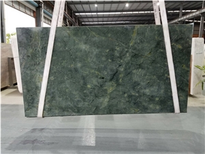 Peacock Forest Green Marble Slab