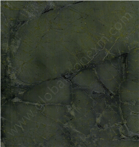 Peacock Green Marble Slabs Cutting Tiles