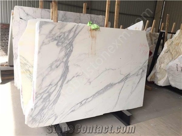 Premium Calacatta Slabs Tiles for Feature Wall