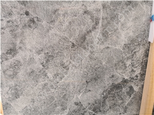 Silver Mink Grey Marble Slab Tiles for Flooring