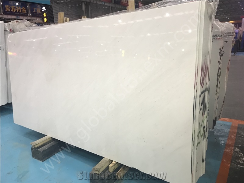 Sivec White Marble Slabs Tiles for Hotel Project