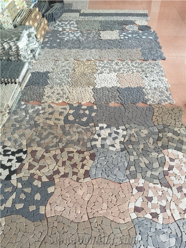 The Pebbles Mosaic,Cobblestone Mosaic,China Pebble