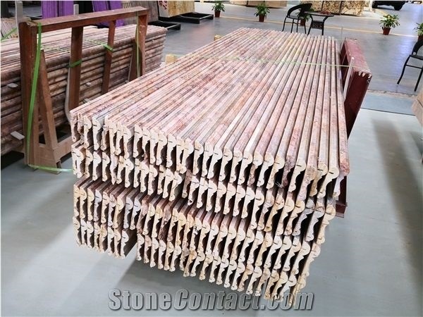 Violet Gold Marble Molding,China Lilac Marble,Interior Dec