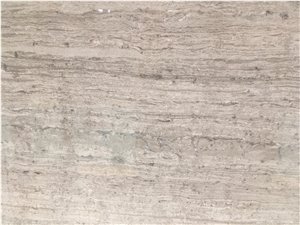 Wooden Grey Vein Marble Slab