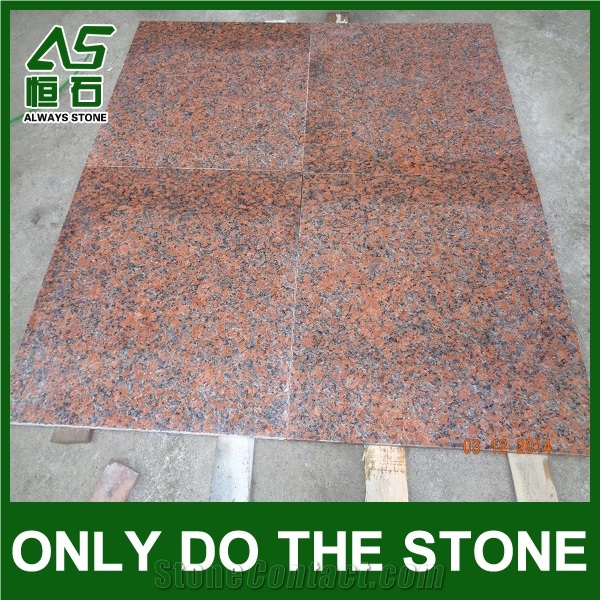 G562 Granite Tile/Slab,Maple Leaf Red,Charme Red