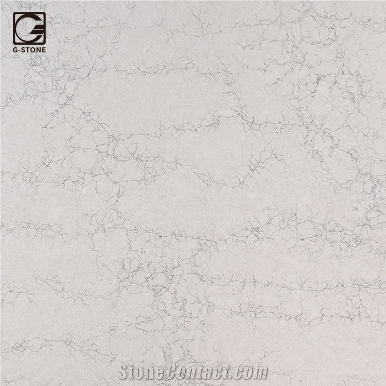 Carrara Grey Solid Surface Custom Countertops