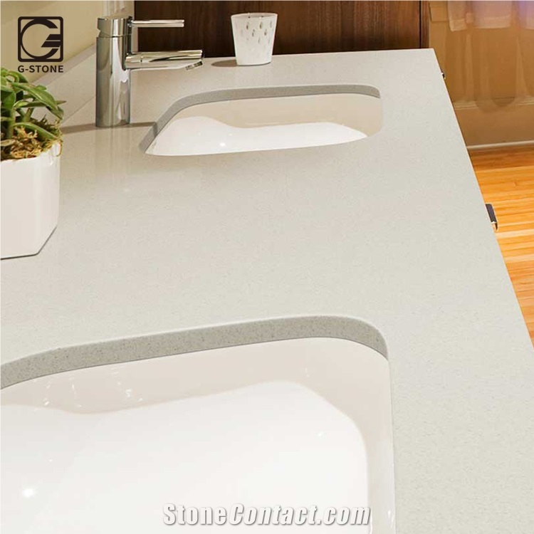 Quartz Solid Surface Bath Design Countertops