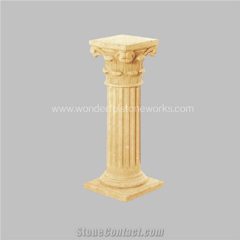 Artificial Stone Columns Pedestal Architectural