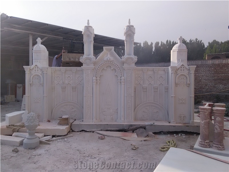 Church Project Marble Altar Religious Furnishing