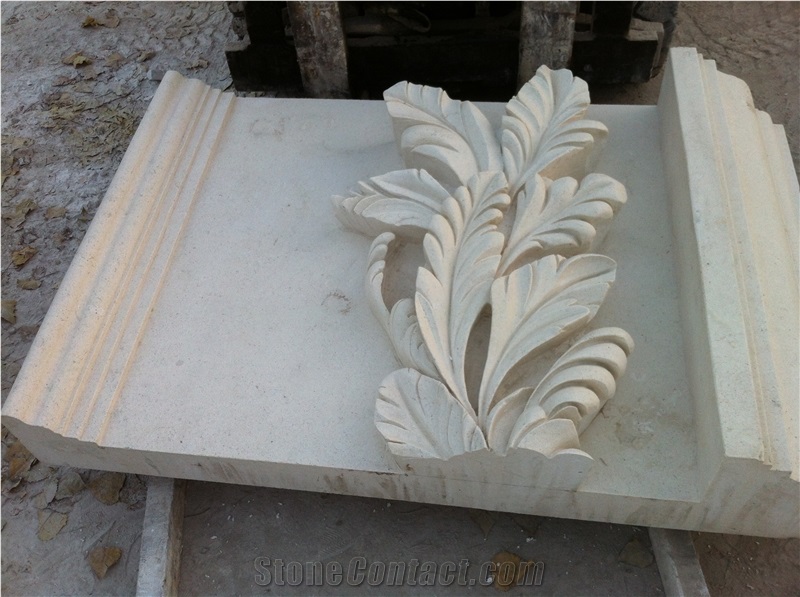 Cream Limestone Architectural Carving Project